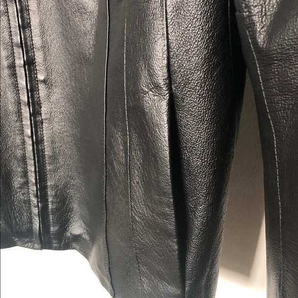 EAST 5th LEATHER COAT EUC - Picture 8 of 9